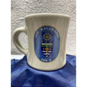 USS KALAMAZOO AOR-6 COFFEE MUG/CUP “Willy” Mil-Art